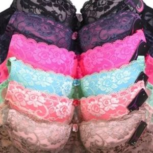 Sofra intimates 40D six pack bras